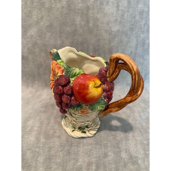 Fitz & Floyd Classics Creamer Harvest Heritage Autumn Bounty - Picture 11 of 11